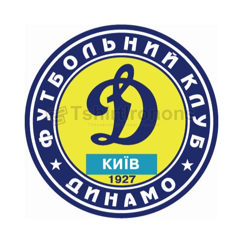 Dinamo Kiev T-shirts Iron On Transfers N3252 - Click Image to Close